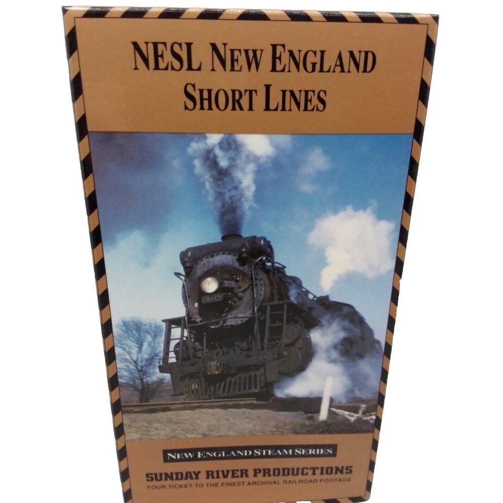 NESL New England Short Lines Sunday River Productions Steam Series Train VHS